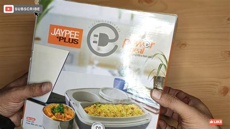 Jaypee plus Power Meal with Steel Electric Lunch Box, 2 SS 